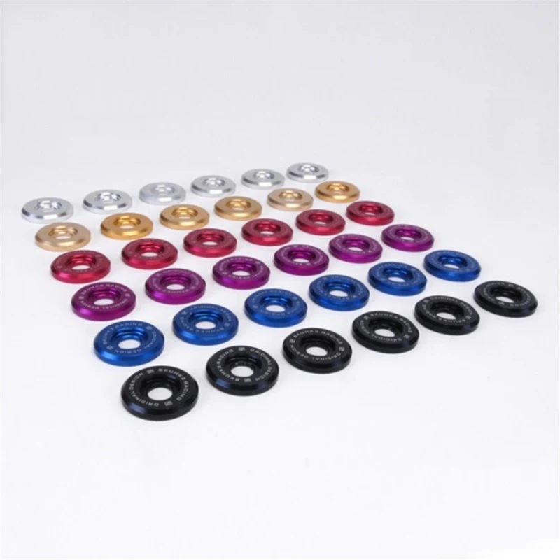 Skunk2 Small Fender Black Anodized Washer Kit (6 Pcs.) - Image 6