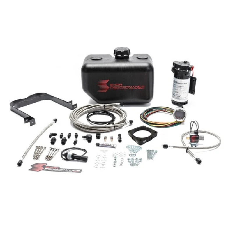 Snow Performance 08+ Charger Stg 2 Boost Cooler F/I Water Injection Kit (SS Braided Line & 4AN) - Image 4