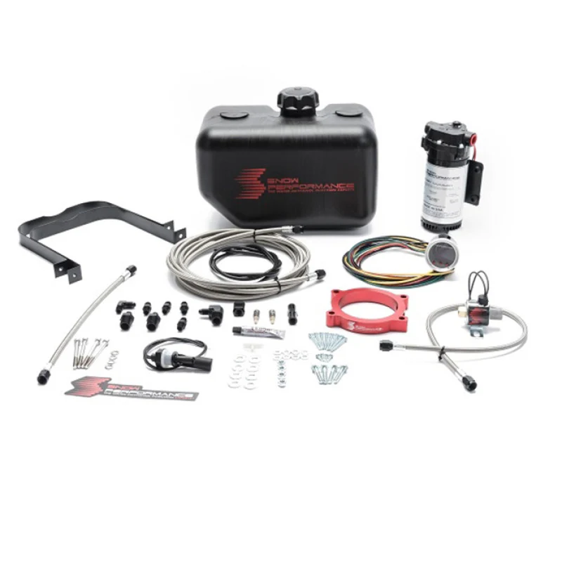 Snow Performance 16-17 Camaro Stg 2 Boost Cooler F/I Water Injection Kit (SS Braided Line & 4AN) - Image 6