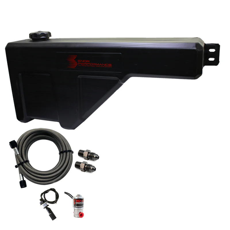 Snow Performance Water Tank Upgrade 10gal (w/Braided SS Line/Brackets/Solenoid/4AN Fittings) - Image 4