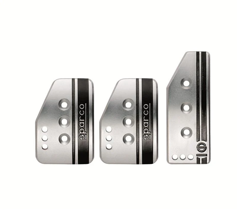 Sparco Pedal Set Settanta Short Silver - Image 2