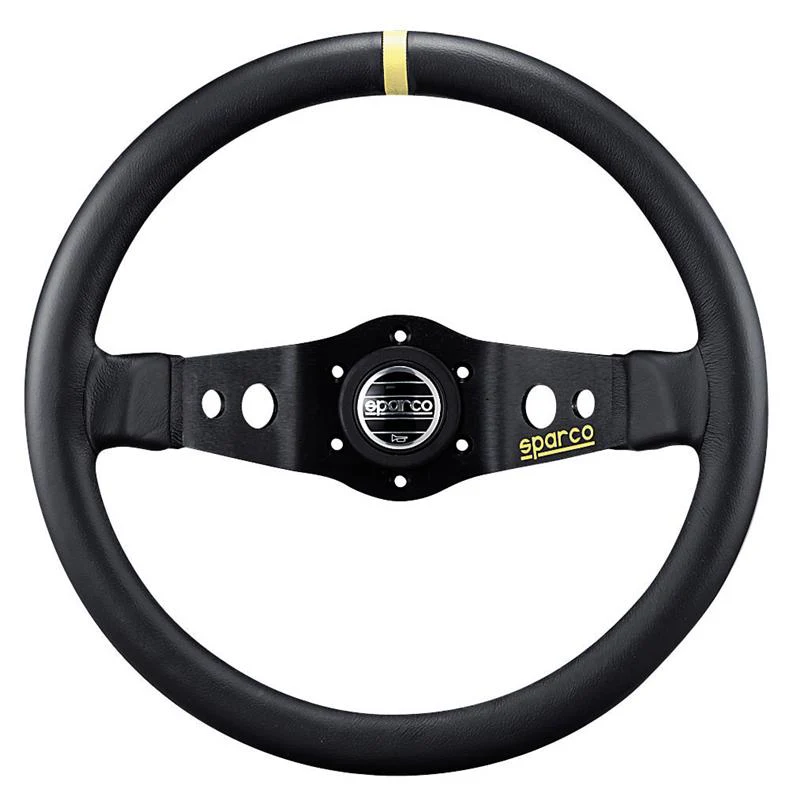 Sparco Steering Wheel 215 Suede Black - Image 3