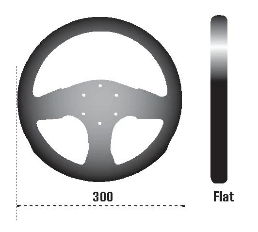 Sparco Steering Wheel 300 Suede Black - Image 3