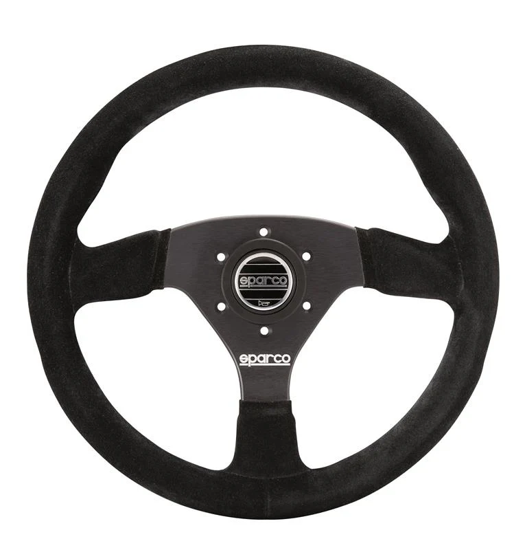 Sparco Steering Wheel 383 Suede Black - Image 3