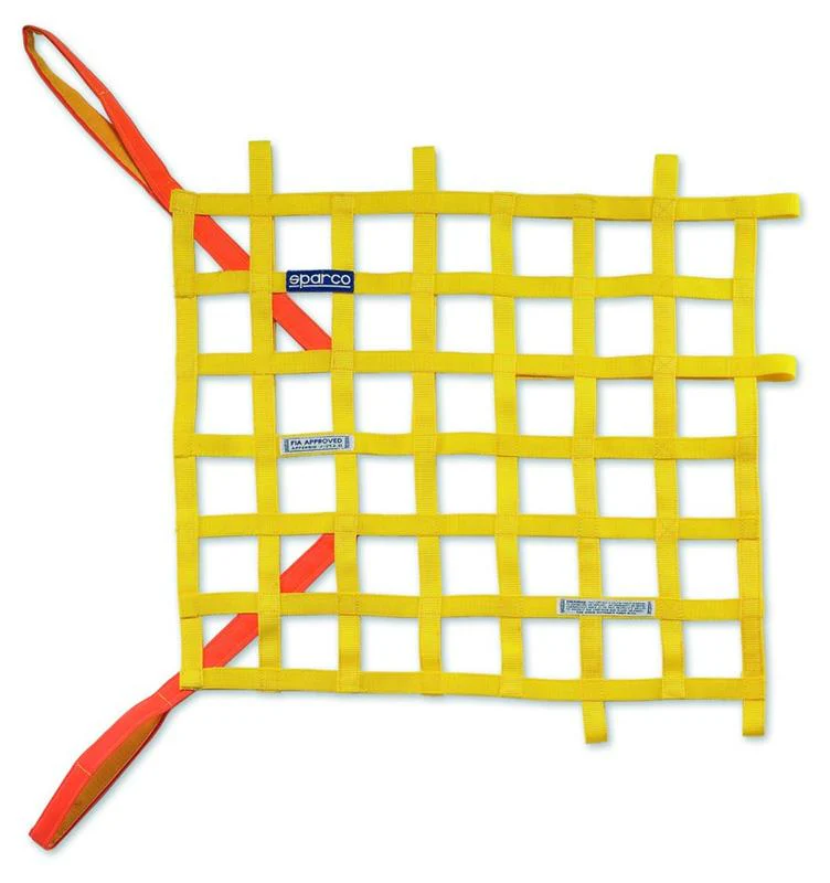 Sparco Window Net Fia Red