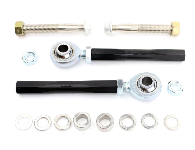 SPL Parts 2009+ Nissan 370Z Front Outer Tie Rod Ends Adjustable for Bumpsteer - Image 3