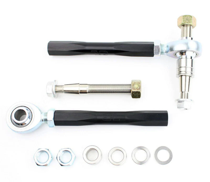 SPL Parts 2009+ Nissan 370Z Front Outer Tie Rod Ends Adjustable for Bumpsteer - Image 4