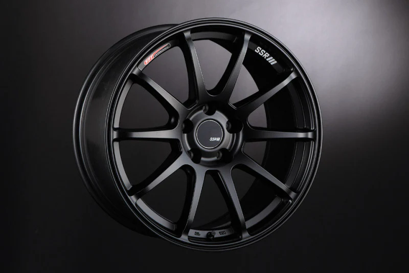 SSR GTV02 18x8.5 5x114.3 40mm Offset Flat Black Wheel 05-07 STI / 11+ tC - Image 2