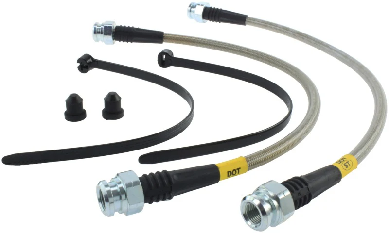 StopTech 00-04 Ferrari F360/04-05 F360 Stradale/96-02 Maranello Front Stainless Steel Brake Line Kit - Image 2