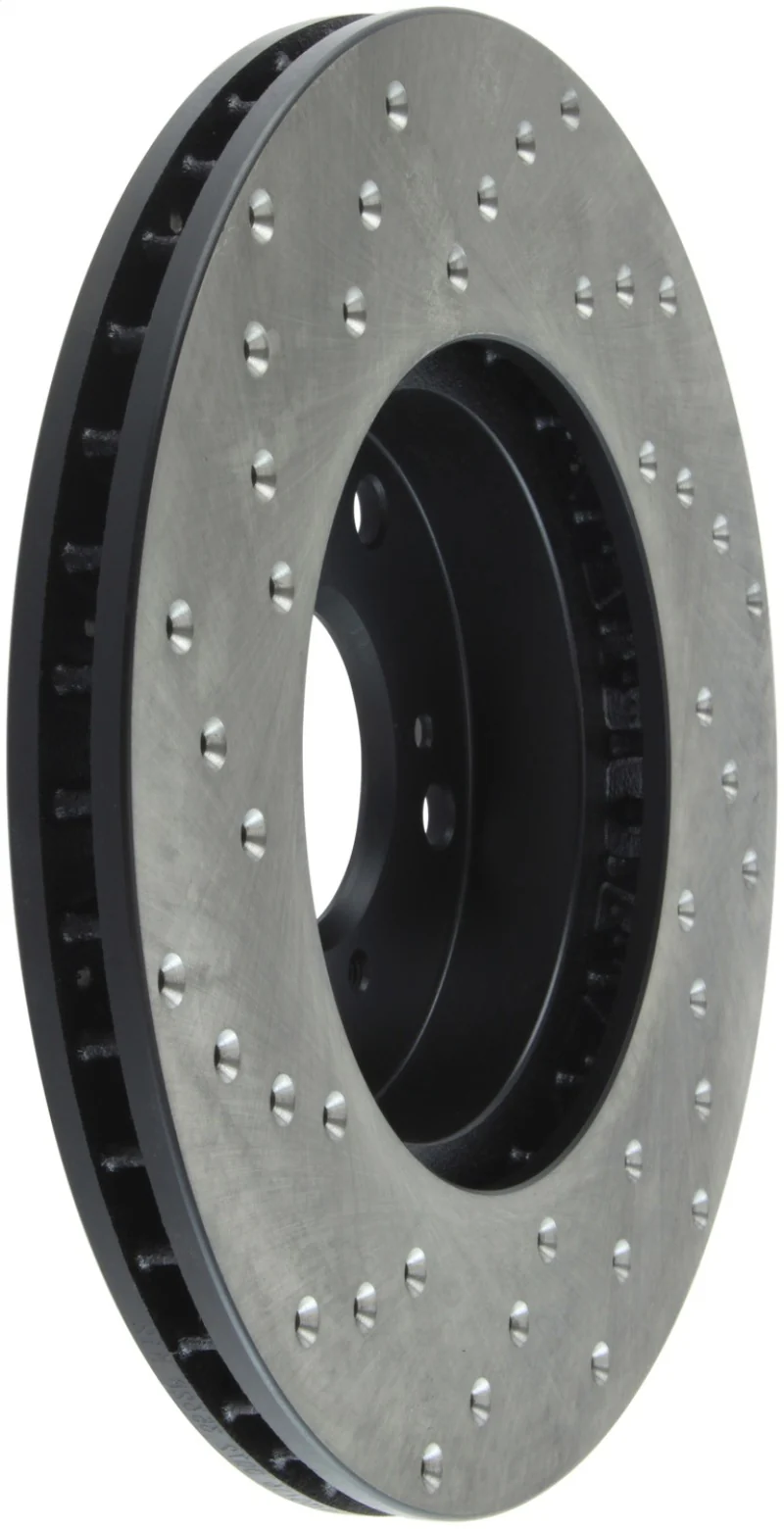 StopTech 06-08 Civic GX / 02-04 CR-V / 98-02 Honda Accord V6 / 03-07 Accord 4 cyl/V6 MT Drilled Lef - Image 5