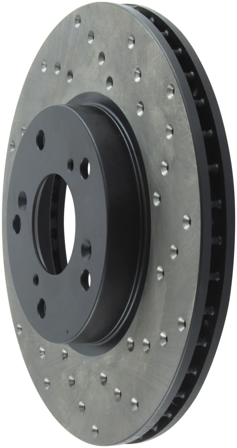 StopTech 06-08 Civic GX / 02-04 CR-V / 98-02 Honda Accord V6 / 03-07 Accord 4 cyl/V6 MT Drilled Lef - Image 7