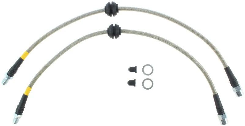StopTech 08-09 BMW M3 (E92) SS Front Brake Lines - Image 4