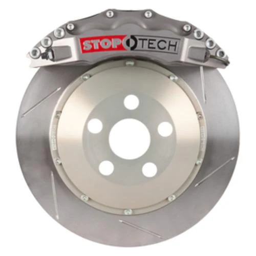 StopTech 08-13 BMW M3/11-12 1M Coupe Front BBK w/ ST-60 Trophy Calipers Slotted 380x35mm Rotors - Image 3
