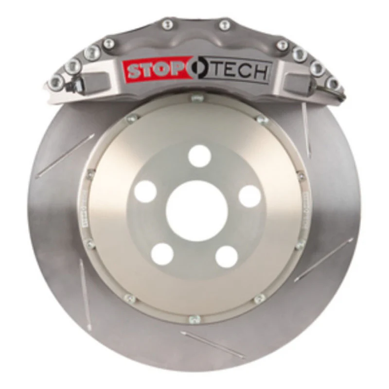 StopTech 08-13 BMW M3/11-12 1M Coupe Front BBK w/ ST-60 Trophy Calipers Slotted 380x35mm Rotors - Image 5
