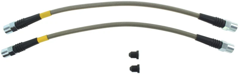 StopTech 09-11 Audi A6 Quattro / 07-11 S6 Front Stainless Steel Brake Line Kit - Image 3