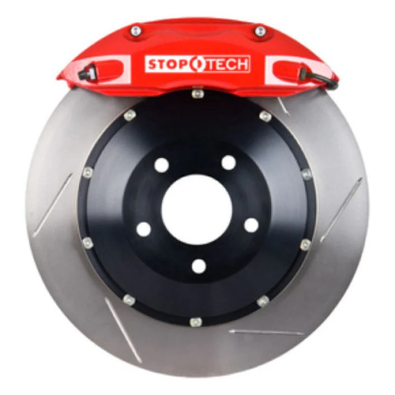 StopTech 94-04 Mustang (incl Cobra/Mach One) Front BBK Red ST-40 332x32 Slotted Rotors - Image 7