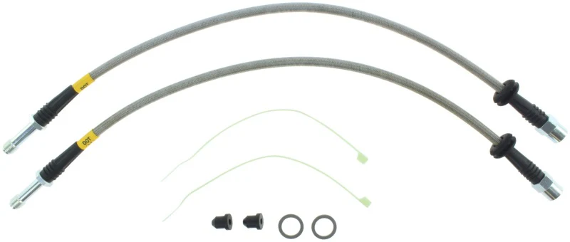 StopTech BMW M3 / Z4 / 323/323 Touring / 325 / 328 / 330 SS Front Brake Lines - Image 4