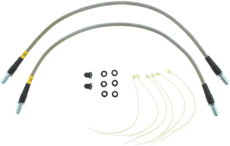 StopTech Lotus 05-11 Elise/06-10 Exige Front Stainless Steel Brake Line Kit - Image 3