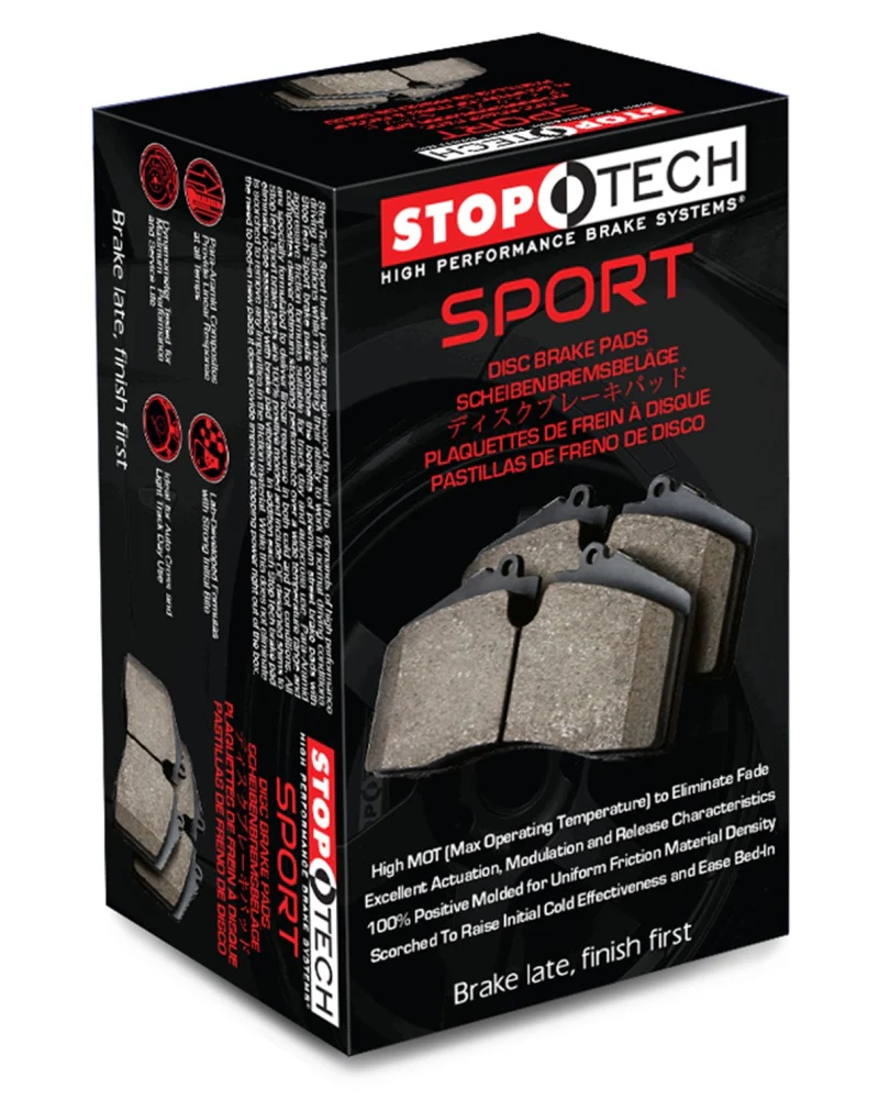 StopTech Performance 14-19 Cadillac CTS Front Brake Pads - Image 3