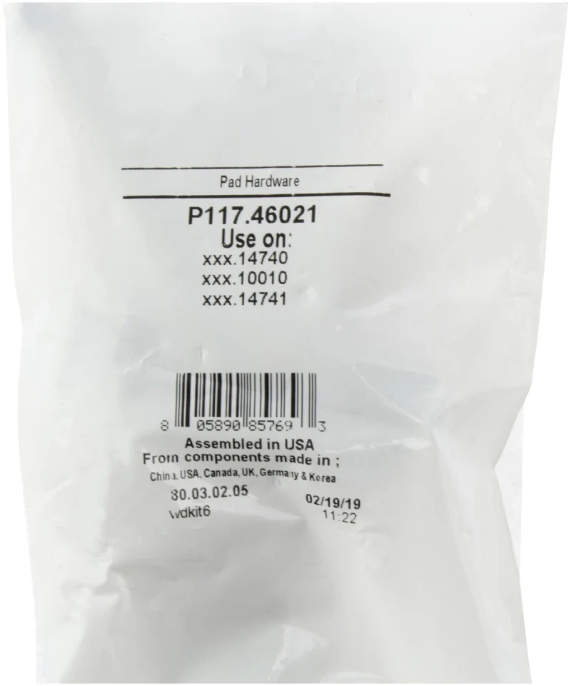 StopTech Performance 14-19 Cadillac CTS Front Brake Pads - Image 5