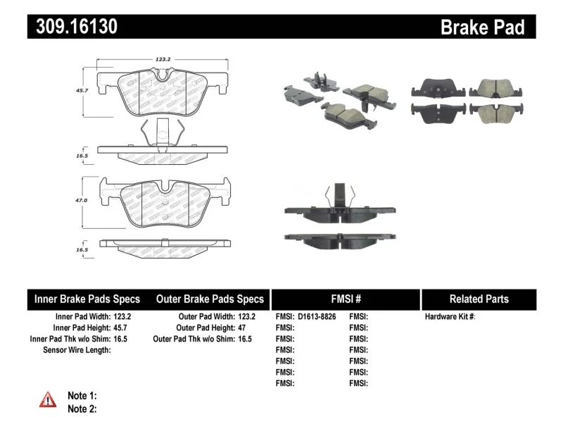StopTech Performance Brake Pads - Image 6