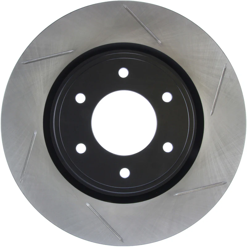 StopTech Power Slot 08-09 Infiniti QX4/QX56 / 07-09 Nissan Armada Left Front Slotted Rotor - Image 10