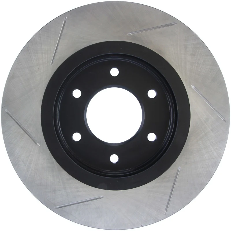 StopTech Power Slot 08-09 Infiniti QX4/QX56 / 07-09 Nissan Armada Left Front Slotted Rotor - Image 7