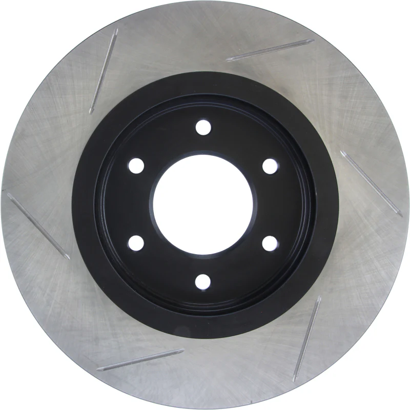 StopTech Power Slot 08-09 Infiniti QX4/QX56 / 07-09 Nissan Armada Left Front Slotted Rotor - Image 9