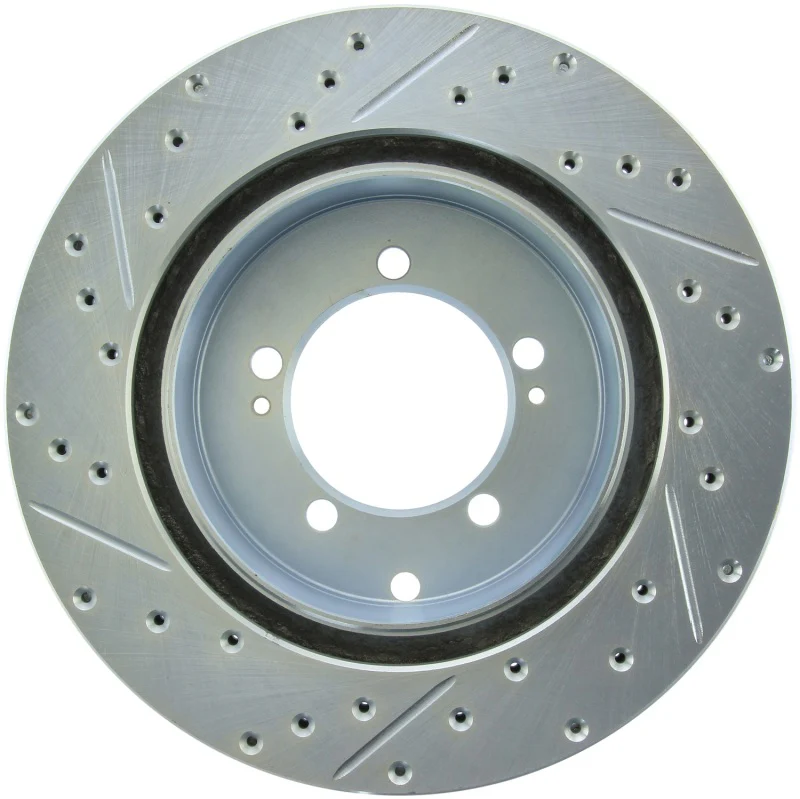 StopTech Select Sport Drilled & Slotted Rotor - Front Right - Image 2