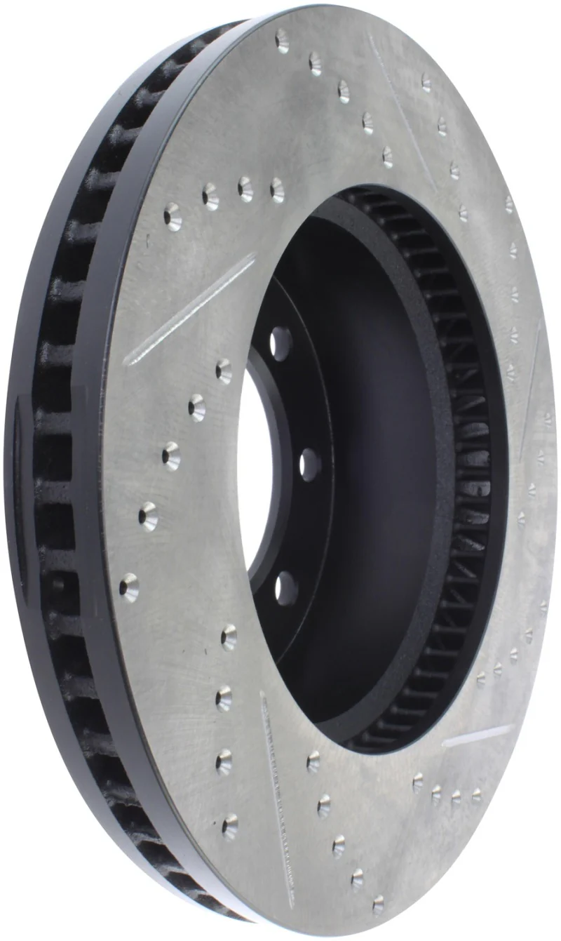 StopTech Slotted & Drilled Sport Brake Rotor - Image 5