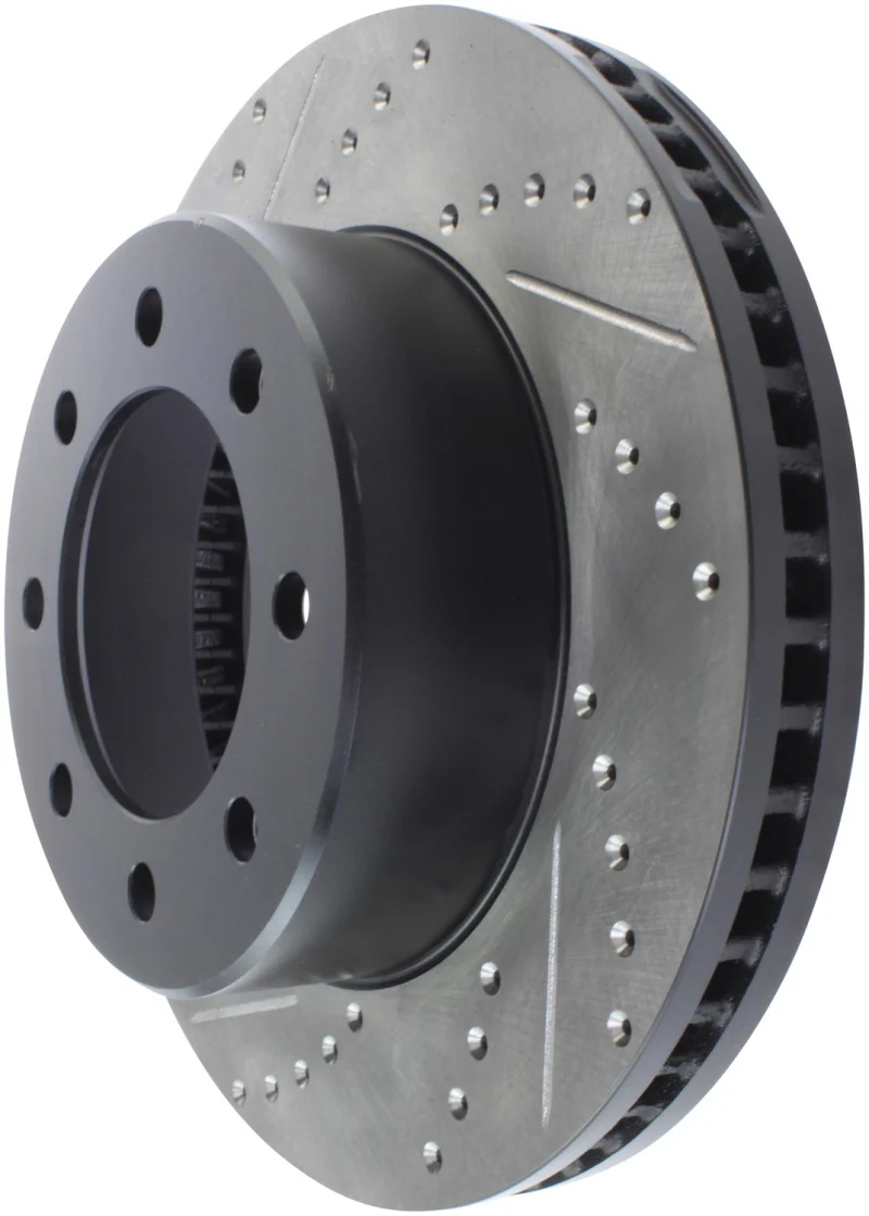 StopTech Slotted & Drilled Sport Brake Rotor - Image 8
