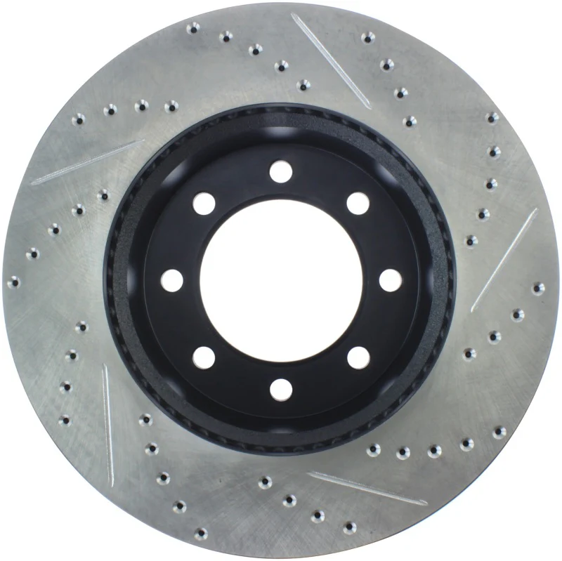 StopTech Slotted & Drilled Sport Brake Rotor - Image 9
