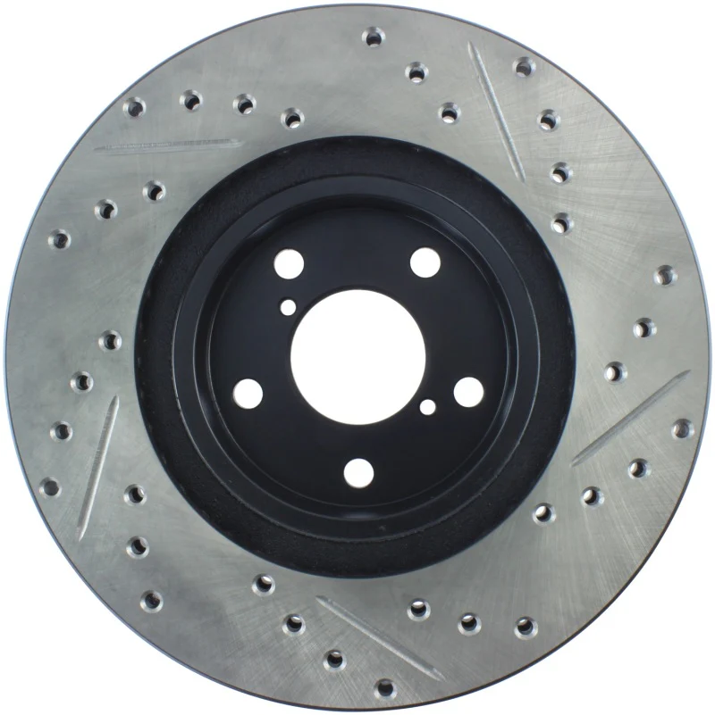 StopTech Slotted & Drilled Sport Brake Rotor - Image 10