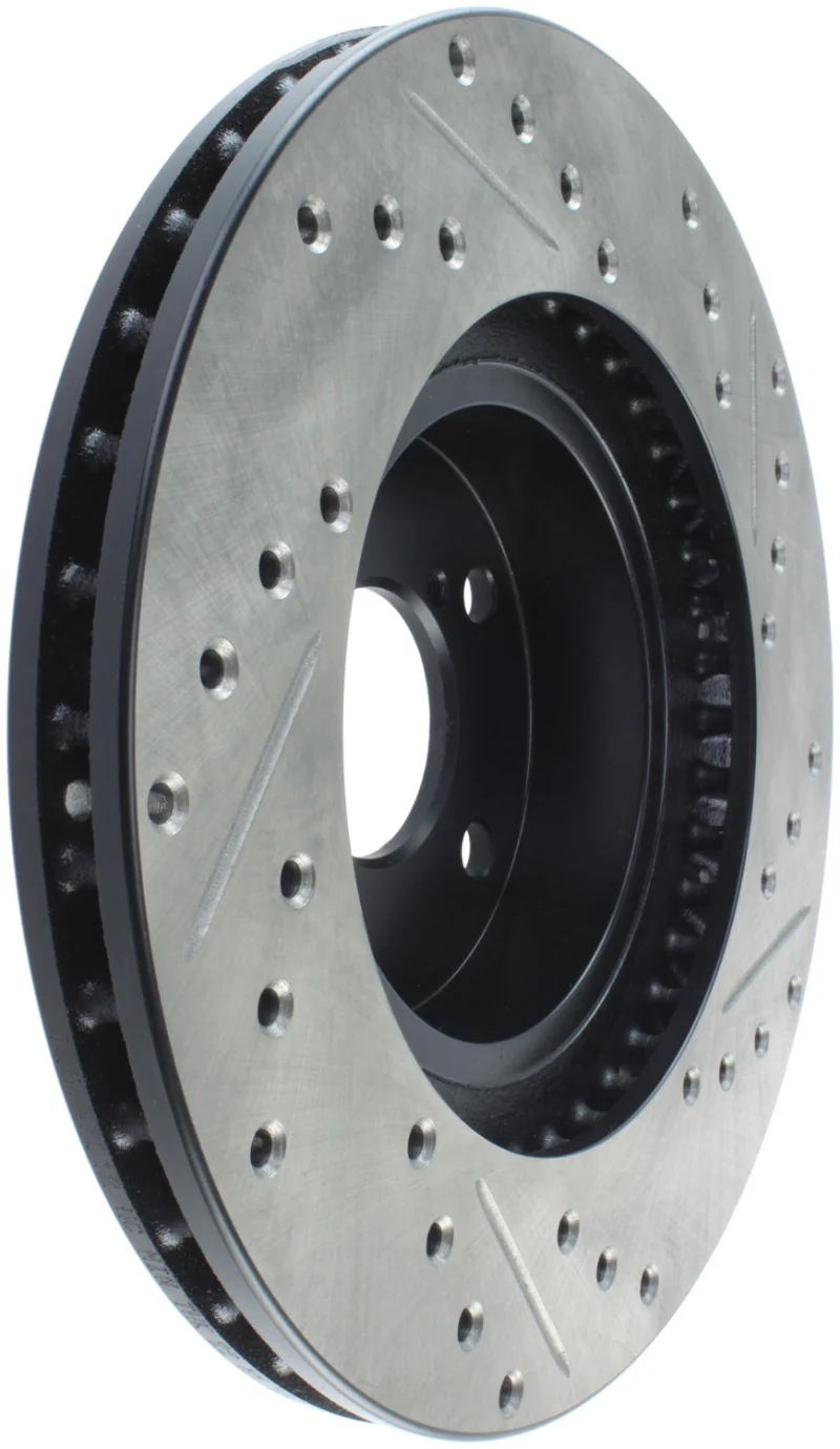 StopTech Slotted & Drilled Sport Brake Rotor - Image 4