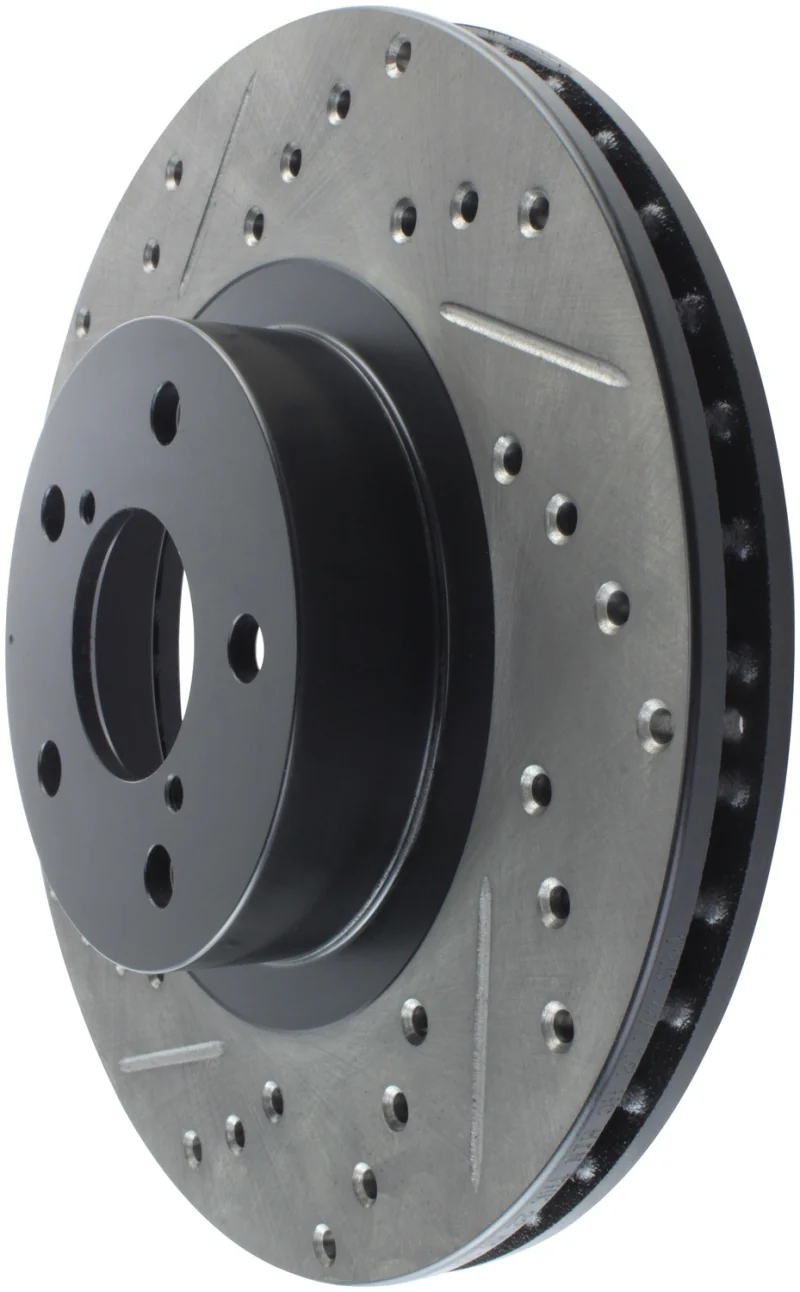 StopTech Slotted & Drilled Sport Brake Rotor - Image 6
