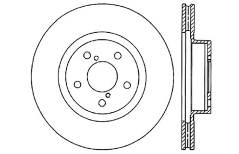 StopTech Slotted & Drilled Sport Brake Rotor - Image 8