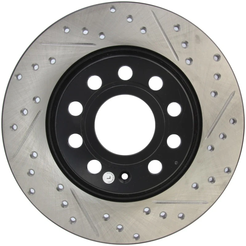 StopTech Slotted & Drilled Sport Brake Rotor - Image 3