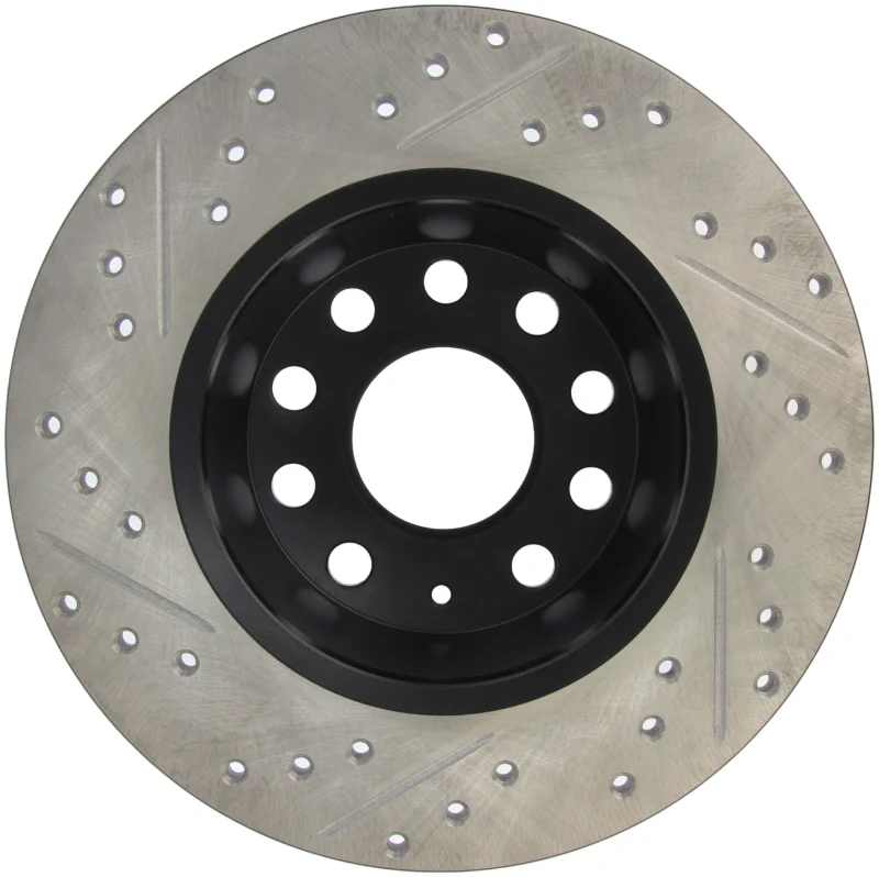 StopTech Slotted & Drilled Sport Brake Rotor - Image 4