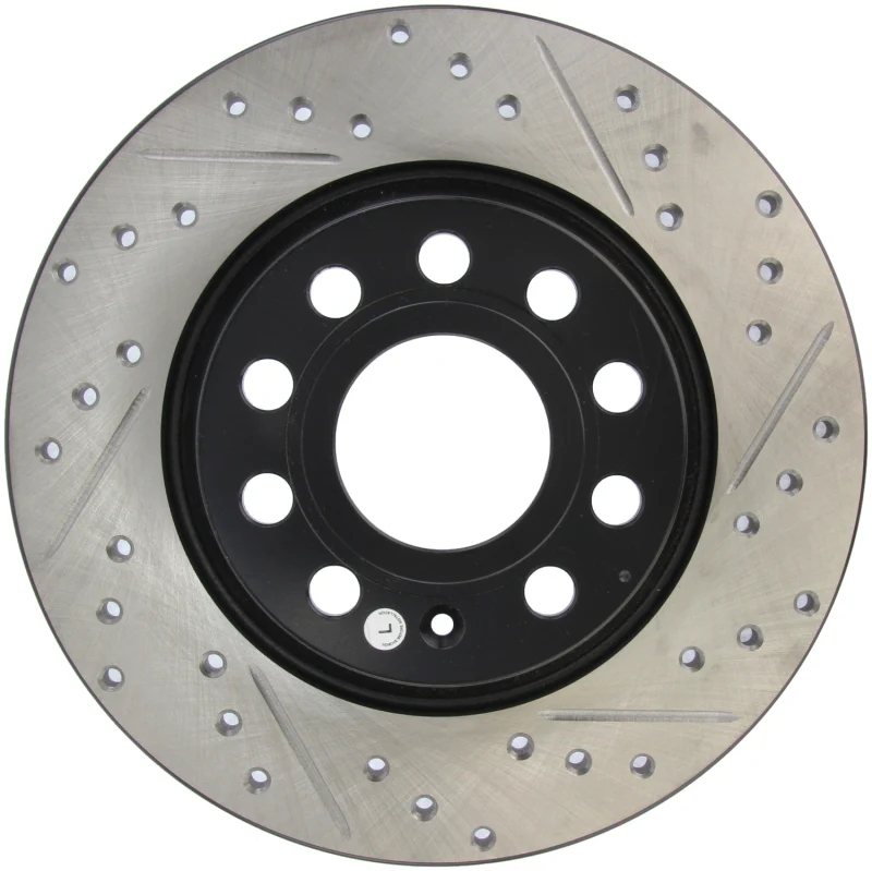 StopTech Slotted & Drilled Sport Brake Rotor - Image 6