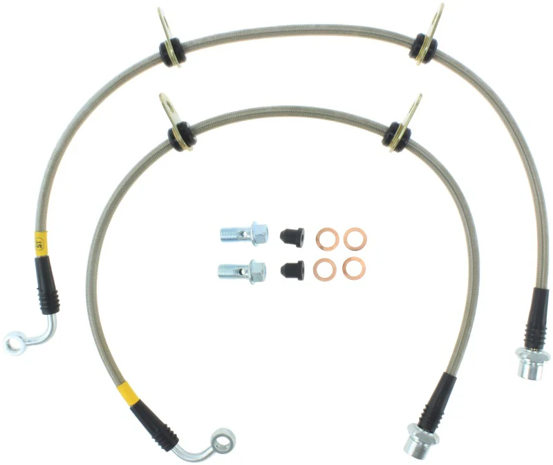 StopTech Stainless Steel Brake Line Kit - Front - Image 4
