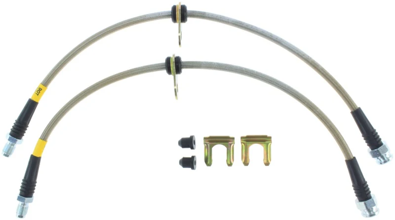 StopTech Stainless Steel Front Brake Lines 13-17 Ford Focus ST - Image 3