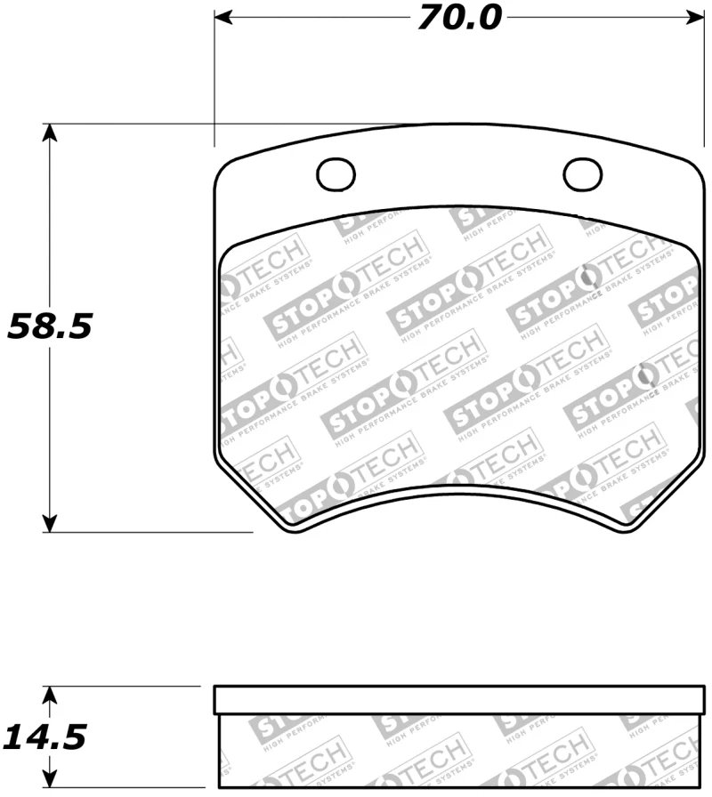 StopTech Street Touring Brake Pads - Image 2