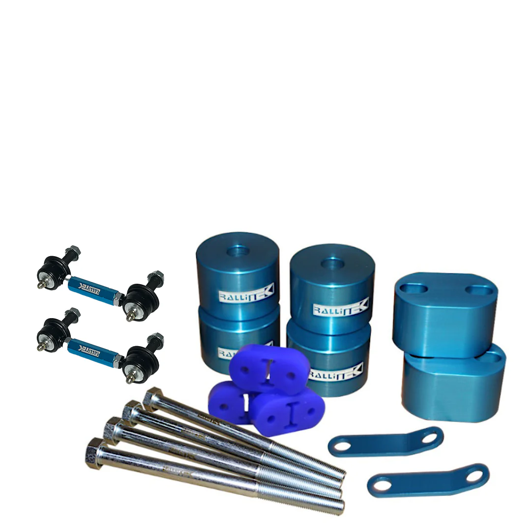 Rallitek Rallitek Subframe Drop Spacer Kit - Fits 18-25 Subaru Crosstrek & Wilderness/19-25 Forester/17-25 Impreza