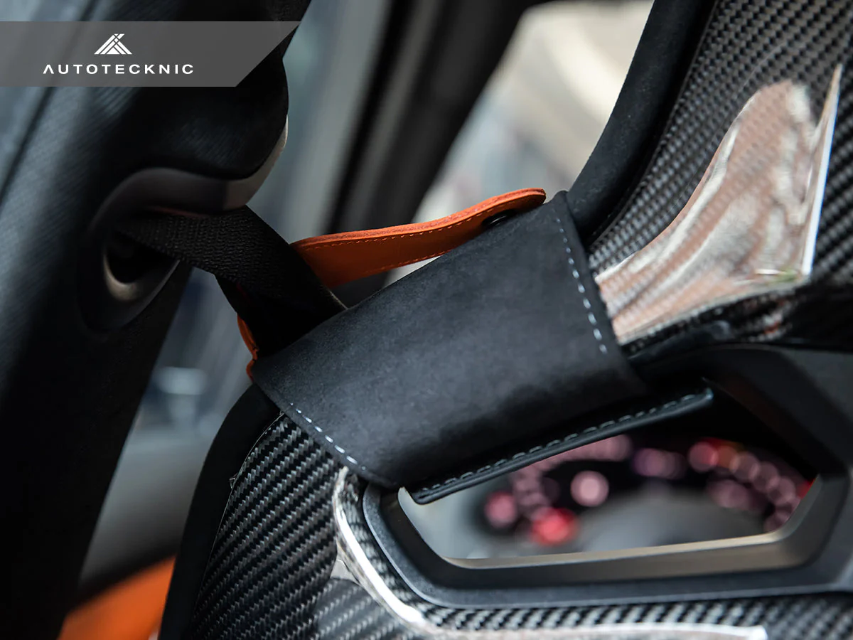 SWorx Seatbelt Retaining Guide Set - M Carbon Bucket Seat - Image 4