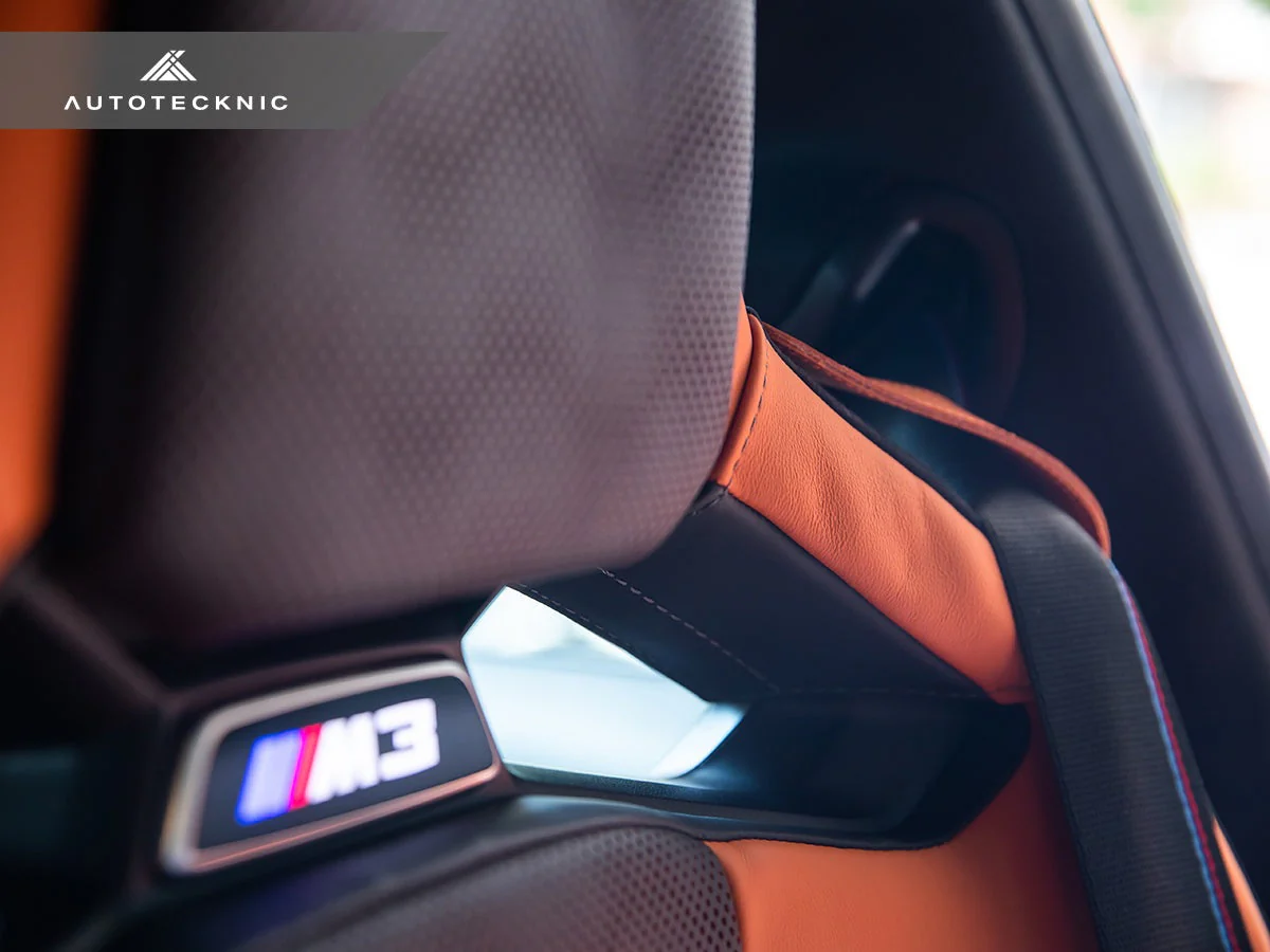 SWorx Seatbelt Retaining Guide Set - M Carbon Bucket Seat - Image 7