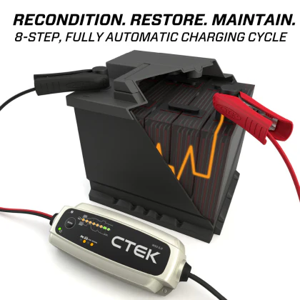 TR-B2100 21LBS AGM Lightweight Battery Street Use Race Use Track Use Universal Fit with Battery Tender, Accessories (Optional) - Image 7