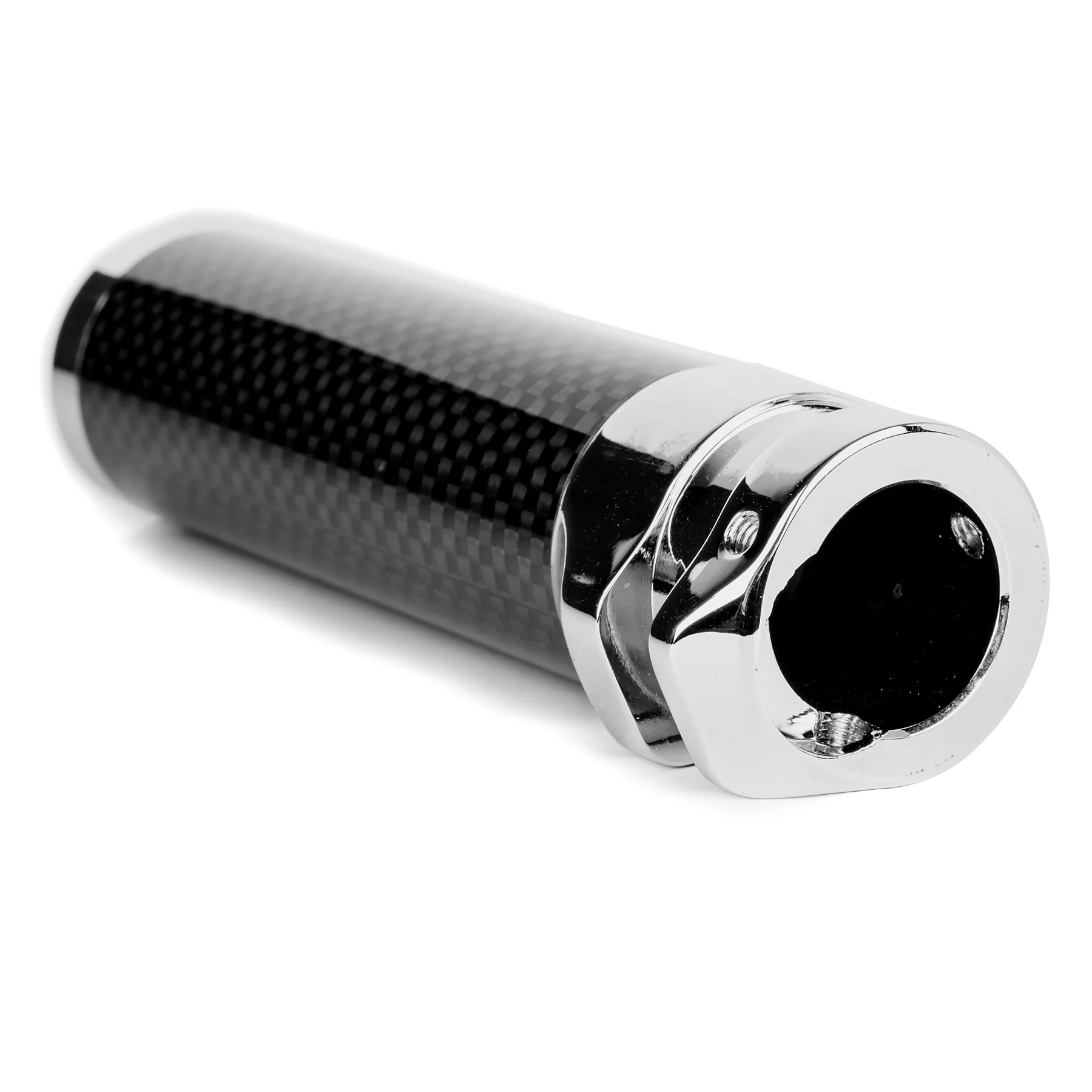 Tomioka Racing Carbon Fiber E-Brake Handle - Silver - Image 2