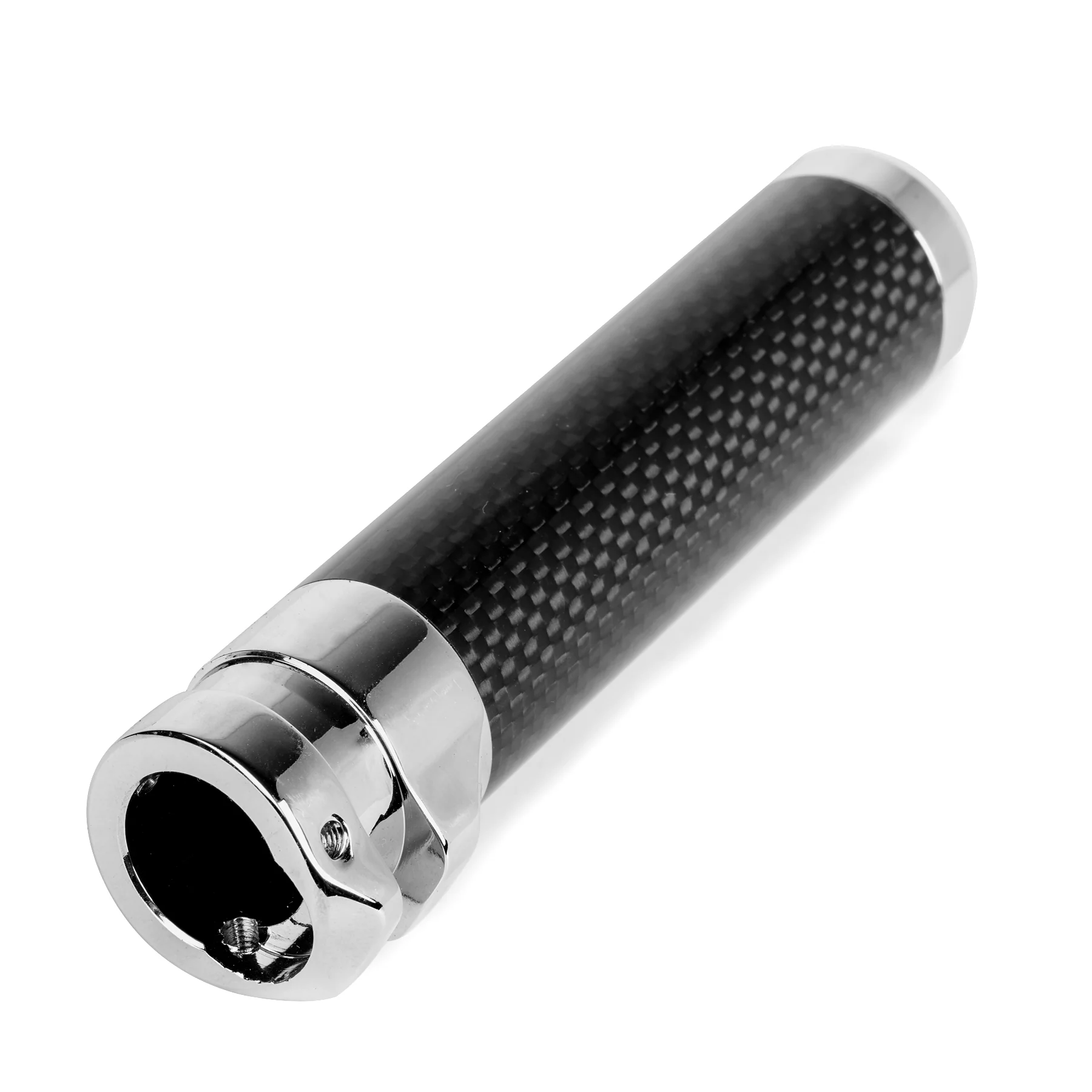 Tomioka Racing Carbon Fiber E-Brake Handle - Silver - Image 3