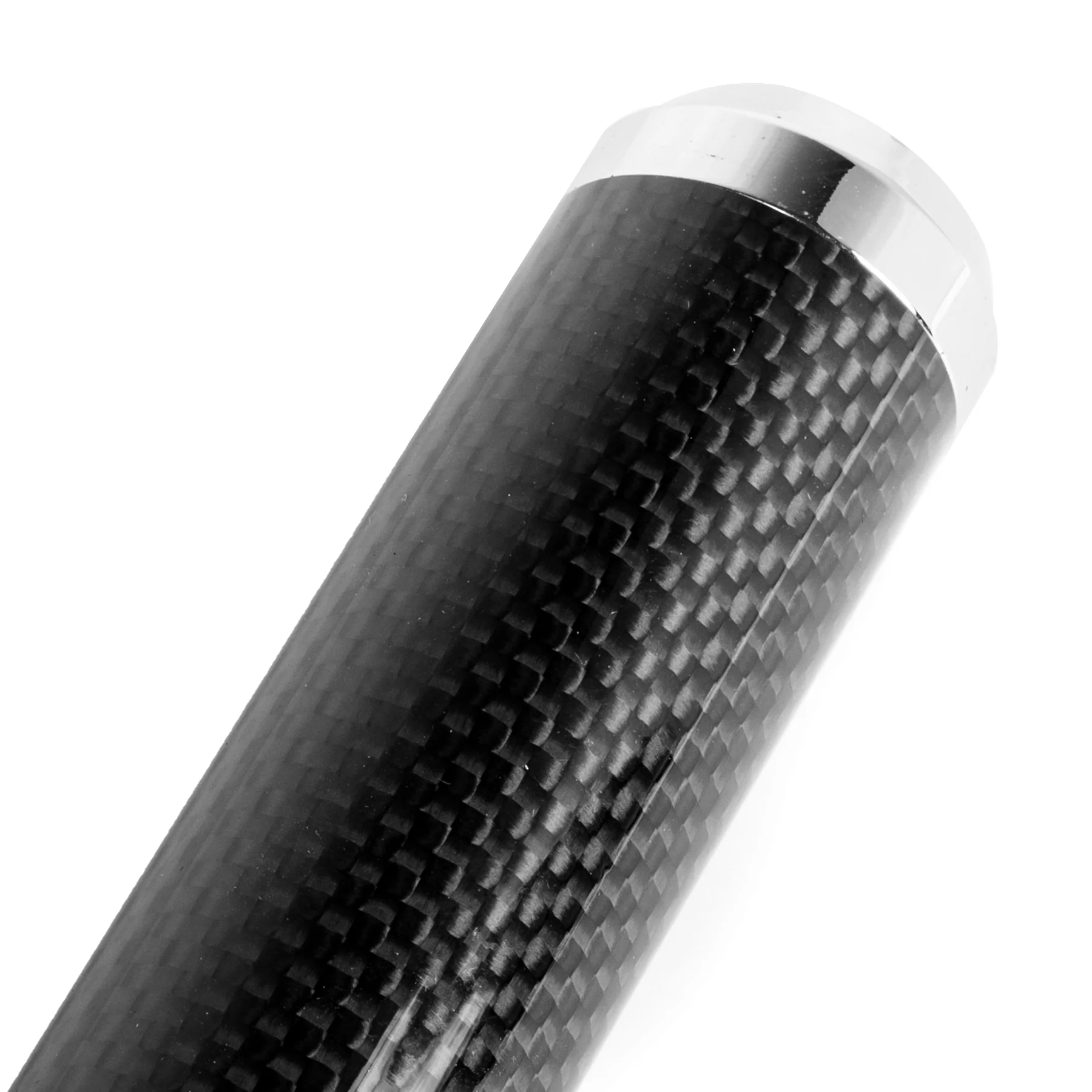 Tomioka Racing Carbon Fiber E-Brake Handle - Silver - Image 4