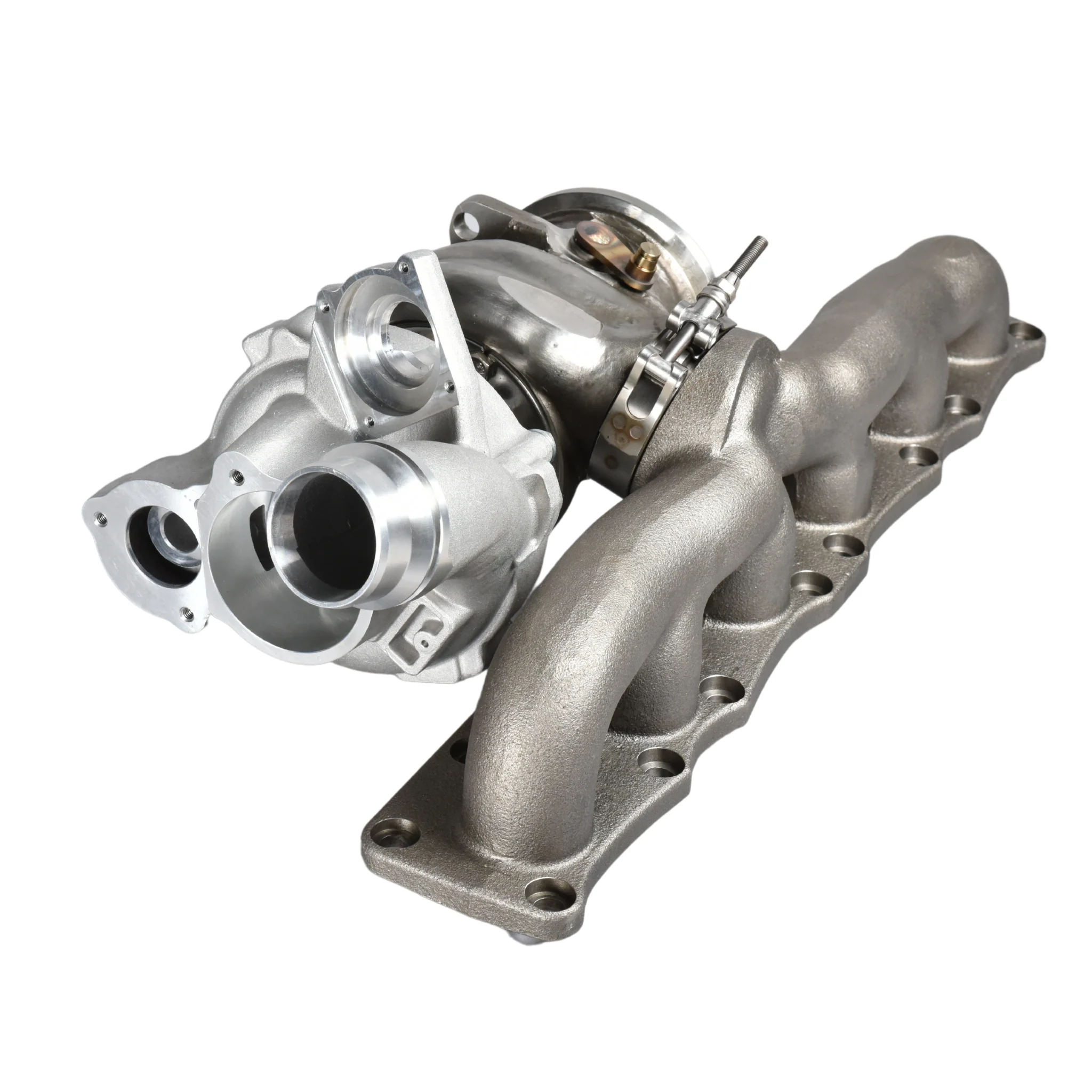 TR DCBB BWX700 700HP TR TW2009 Turbocharger with Exhaust Manifold for BMW N55 Engine - Image 3